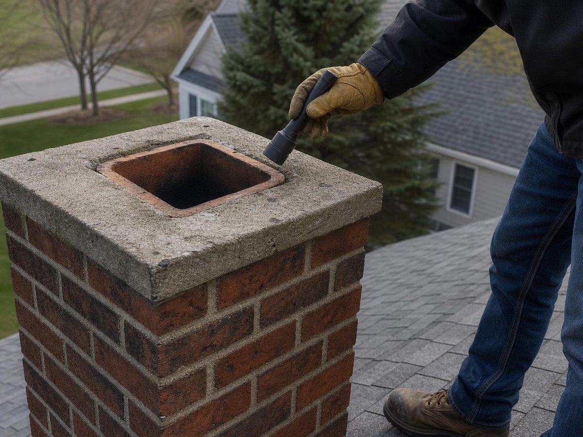 Peter Chimney Services work in Fairview Heights
